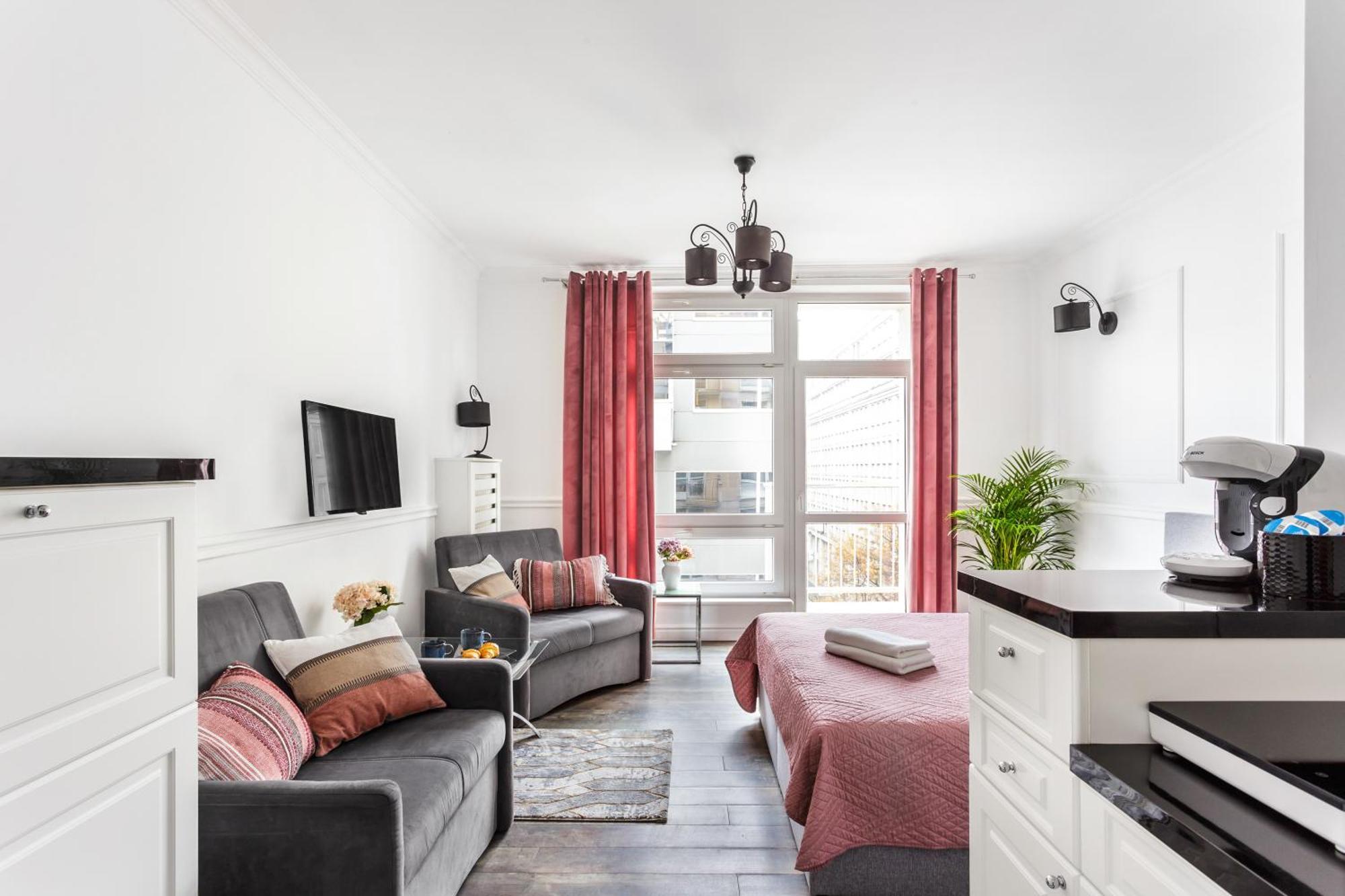 Charming Apartment In The City Center Варшава Екстер'єр фото