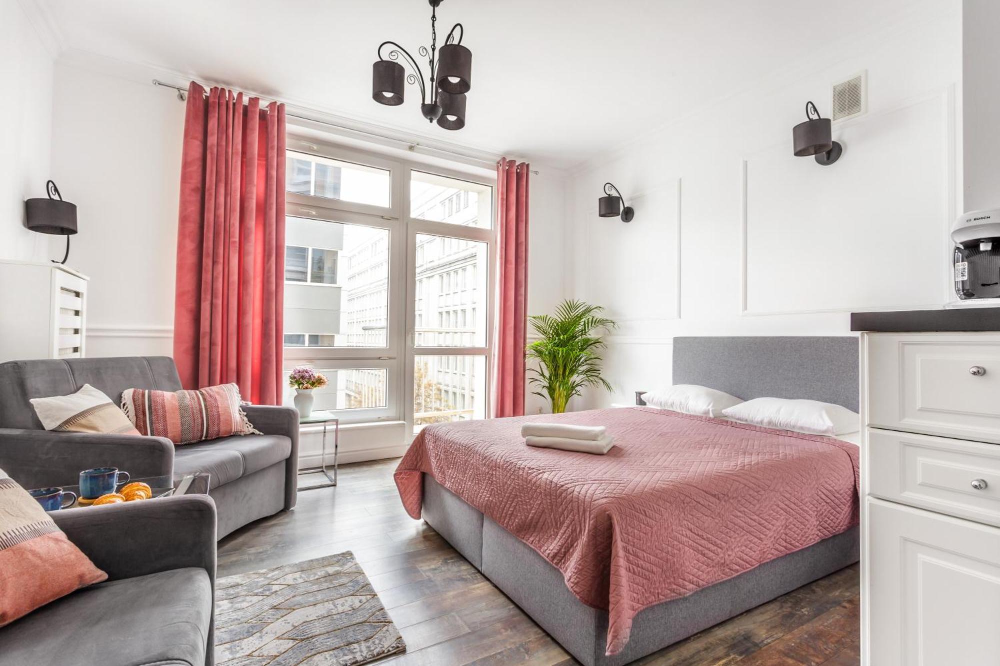 Charming Apartment In The City Center Варшава Екстер'єр фото