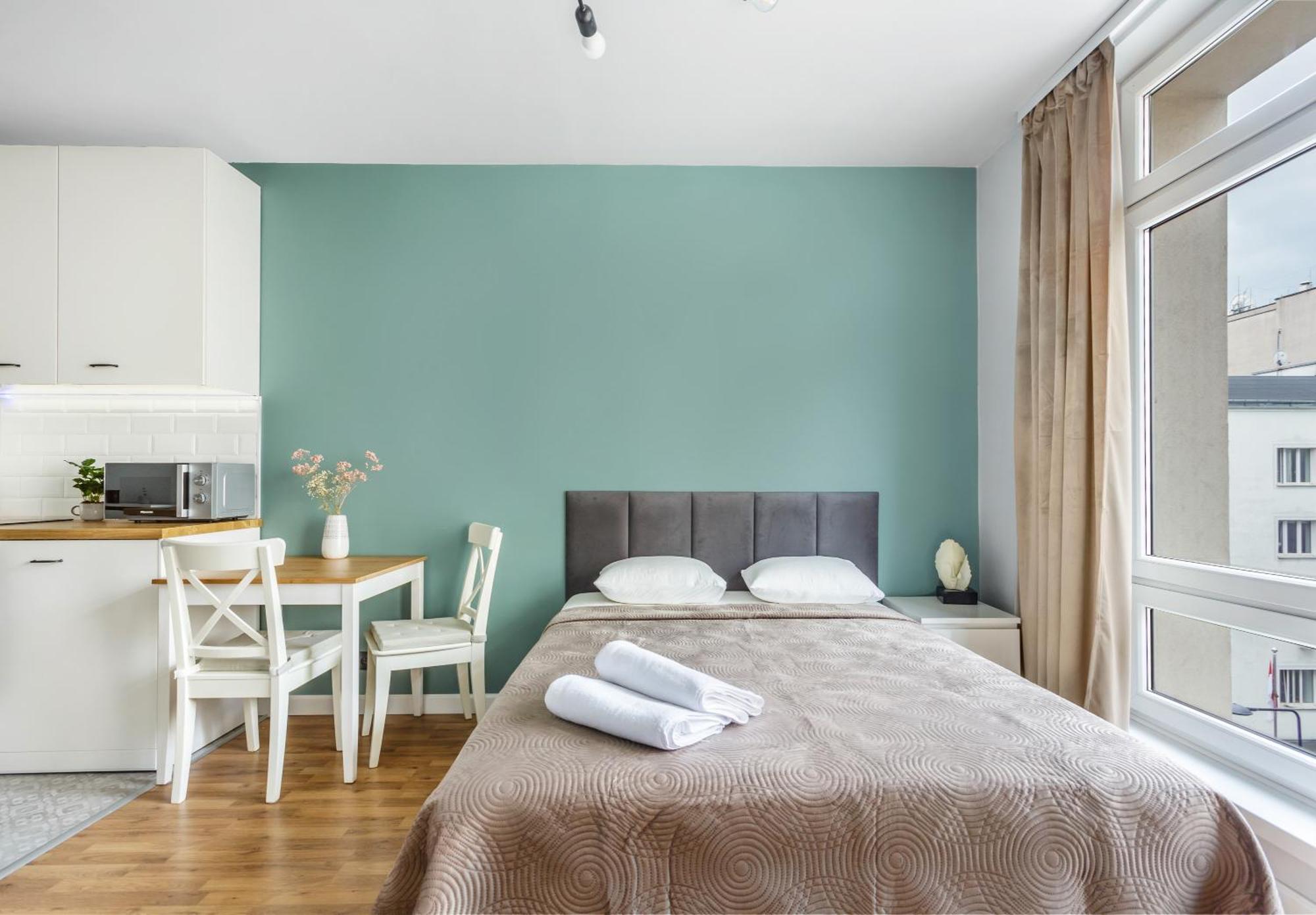 Charming Apartment In The City Center Варшава Екстер'єр фото