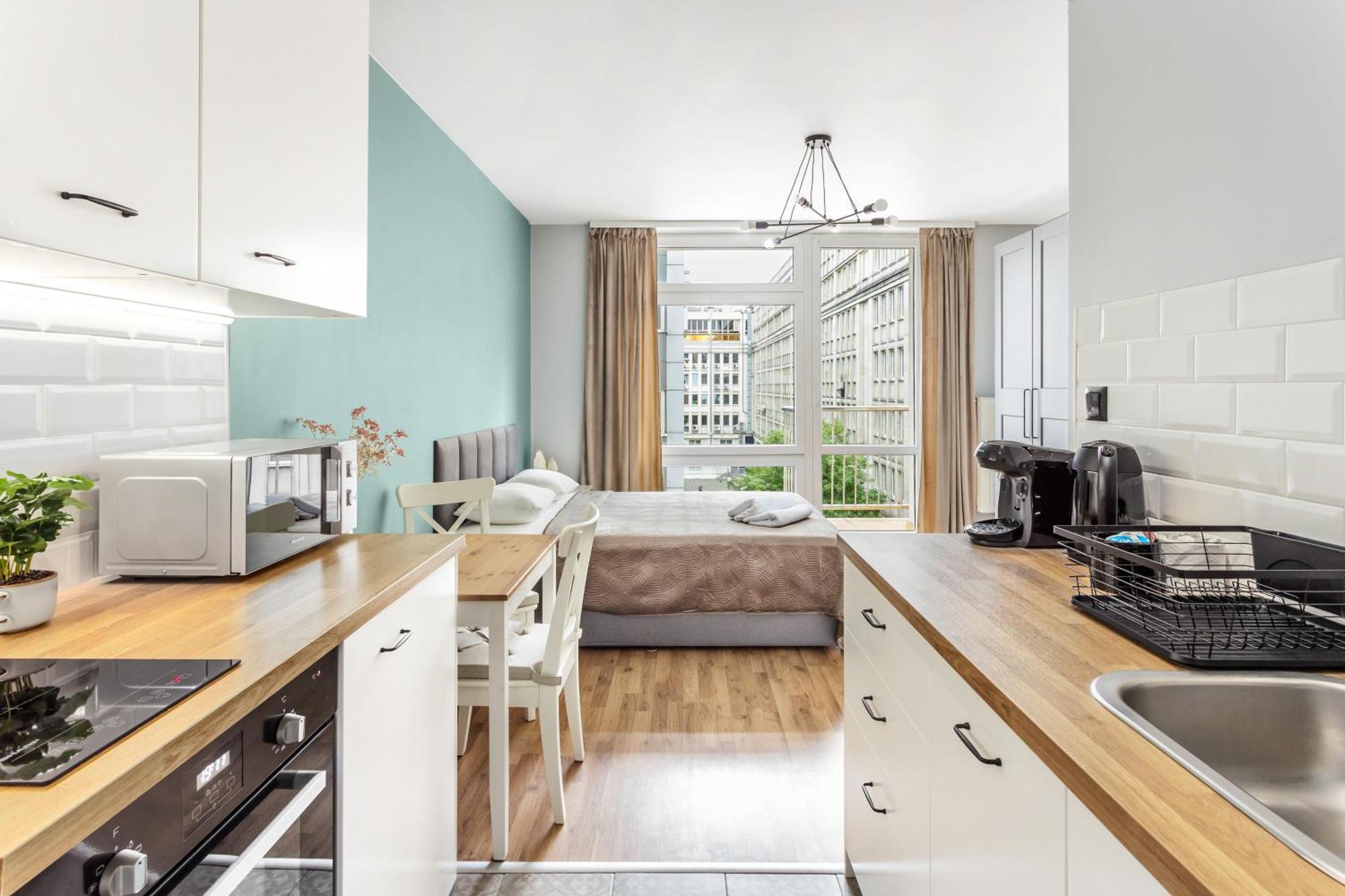 Charming Apartment In The City Center Варшава Екстер'єр фото