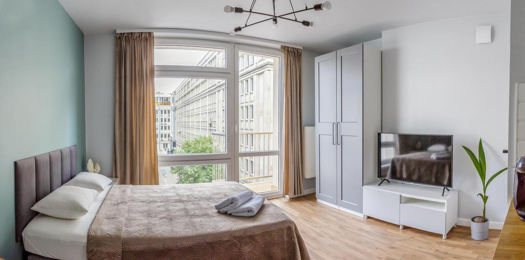 Charming Apartment In The City Center Варшава Екстер'єр фото